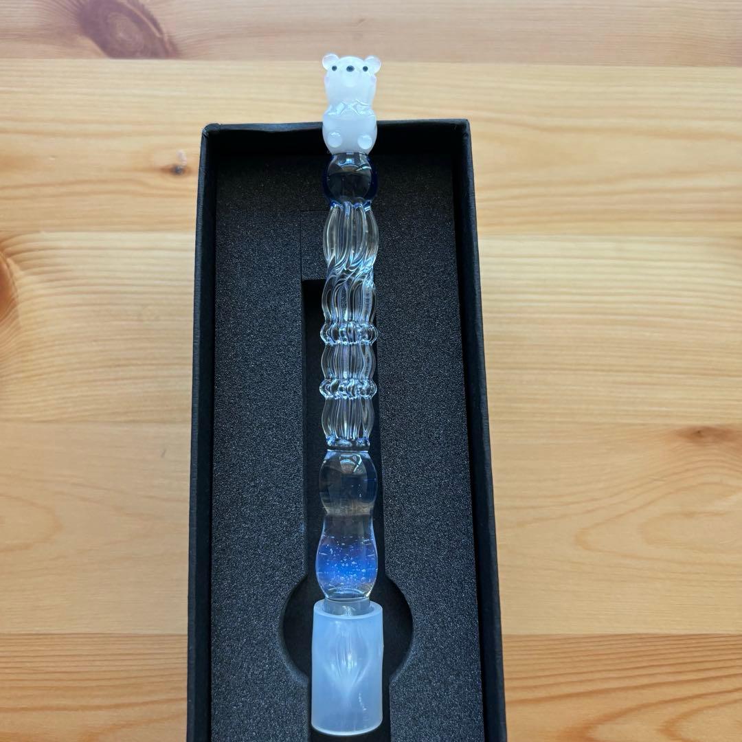 paraglass しろくま ガラスペン