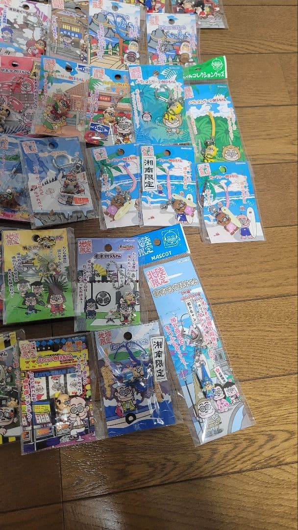 加トちゃんご当地限定ストラップ　73個セット 根付け　激レア　希少　廃盤