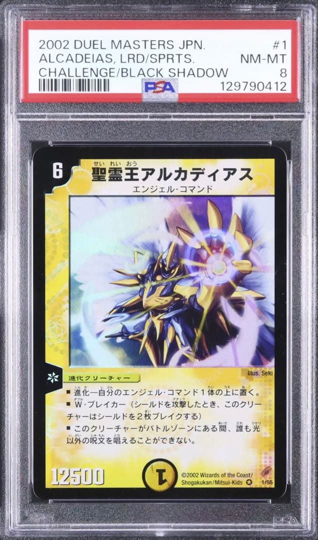 PSA8　アルカディアス　初期　デュエマ　聖霊王アルカディアス　2002