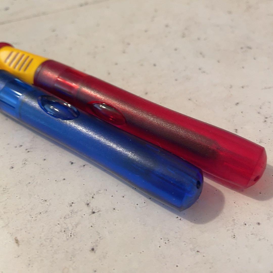 【4本セット】Pelikan PELIKANO junior 万年筆 青　赤