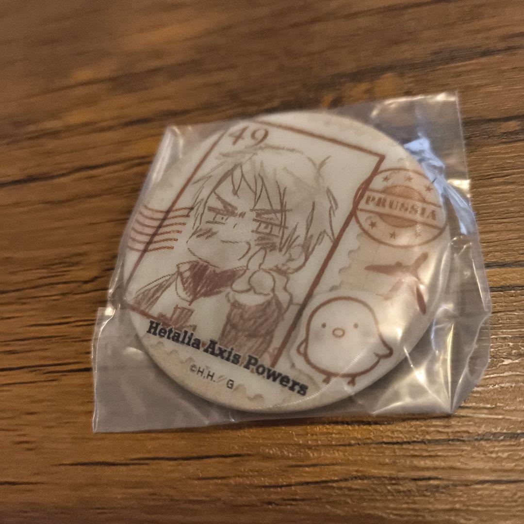 ヘタリア　チェンジング缶バッジ　プロイセン③