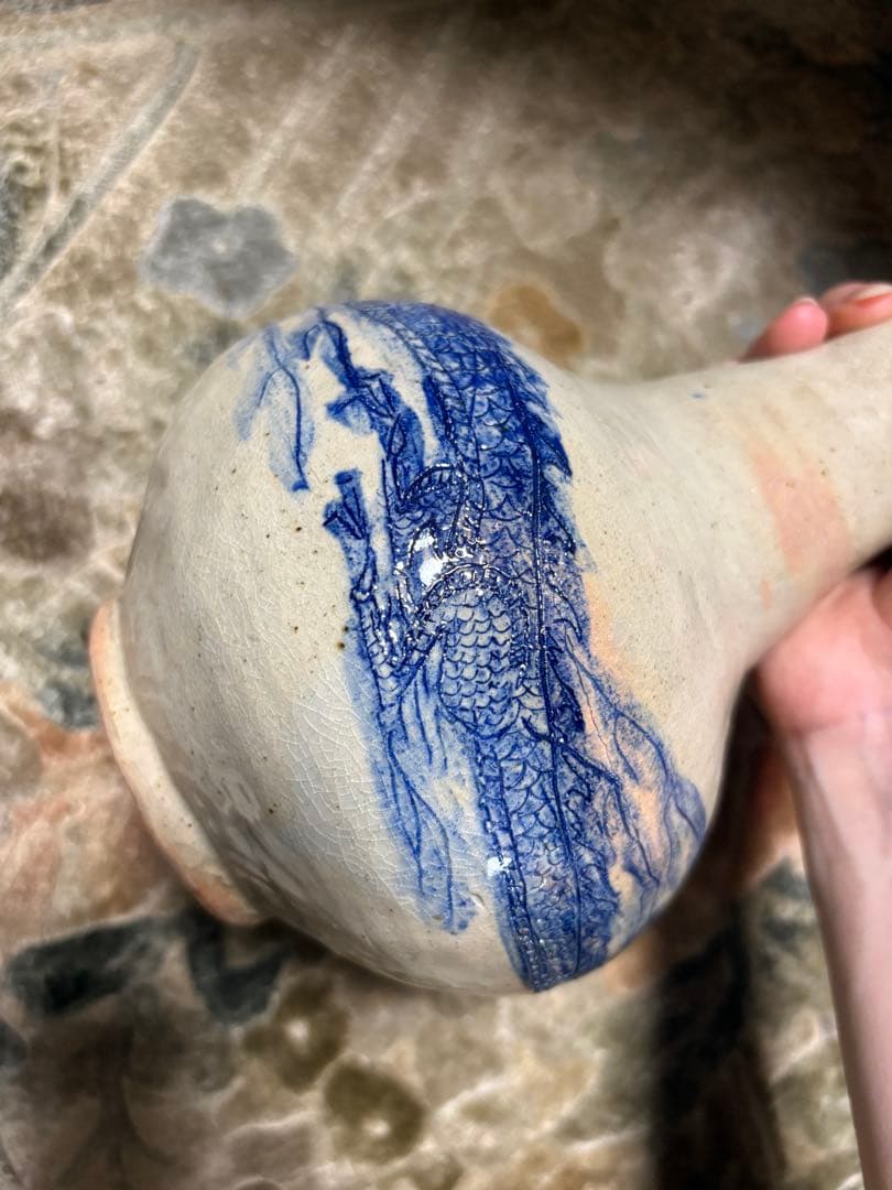 置物　龍