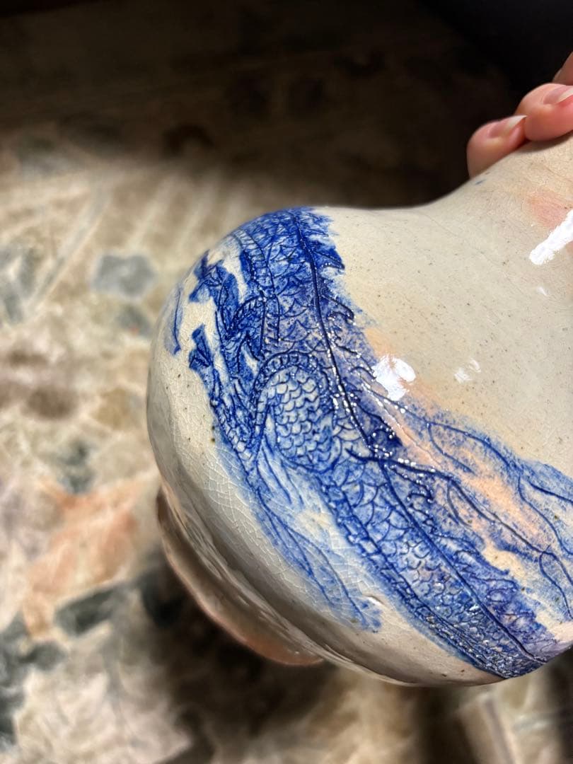 置物　龍