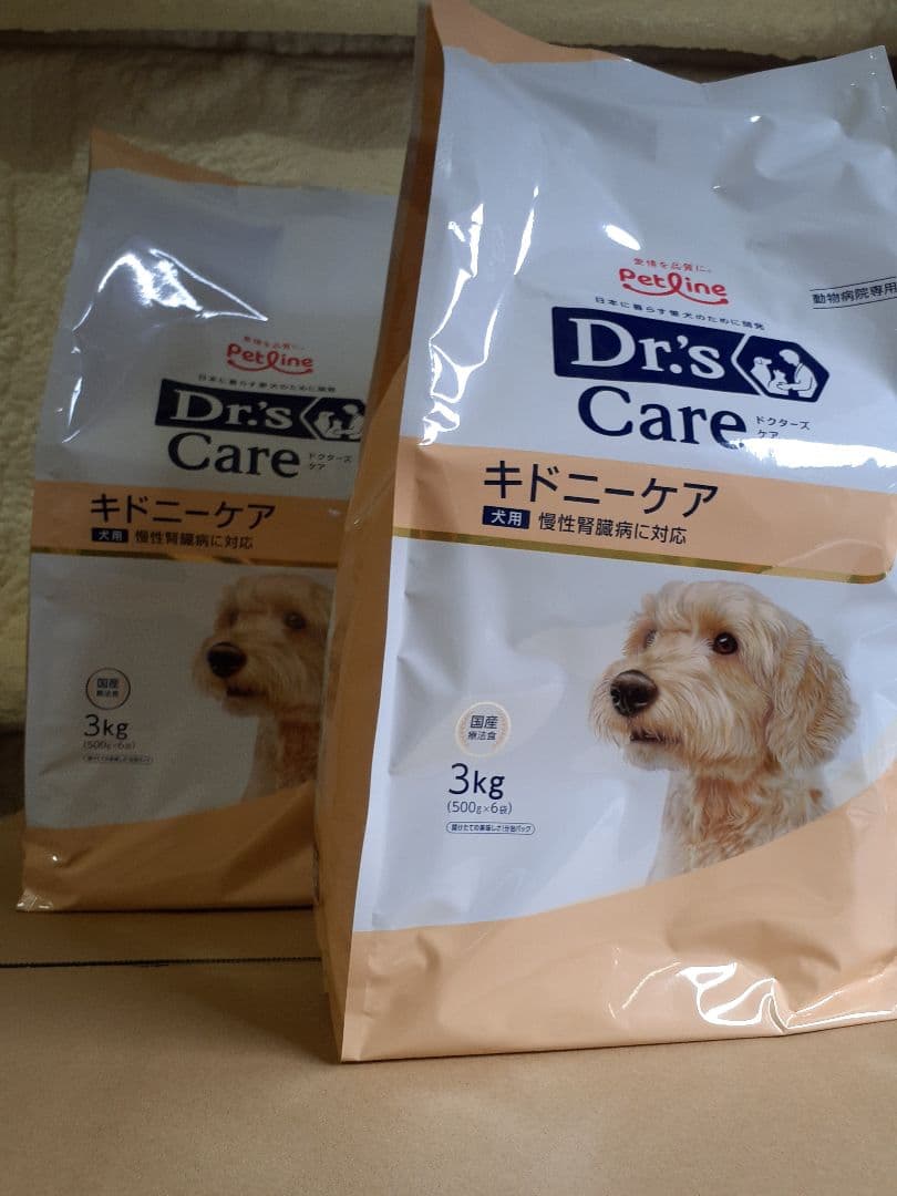 momo様ドクターズケア犬用療法食キドニーケア3kg ×2袋