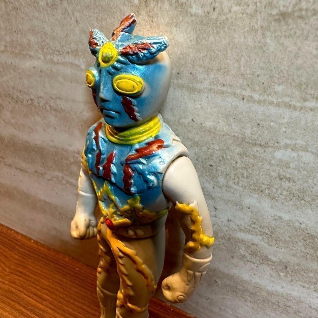 イナズマン 無版権 パチ ソフビ 当時物 極美品