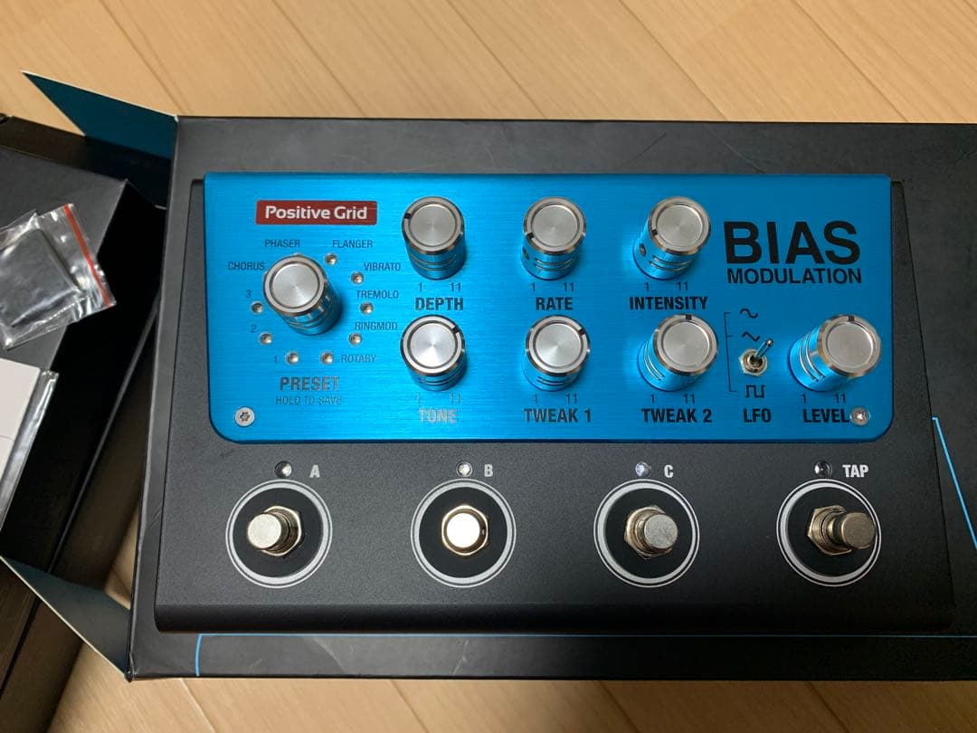 Positive Grid BIAS MODULATIONモジュレーションマルチ