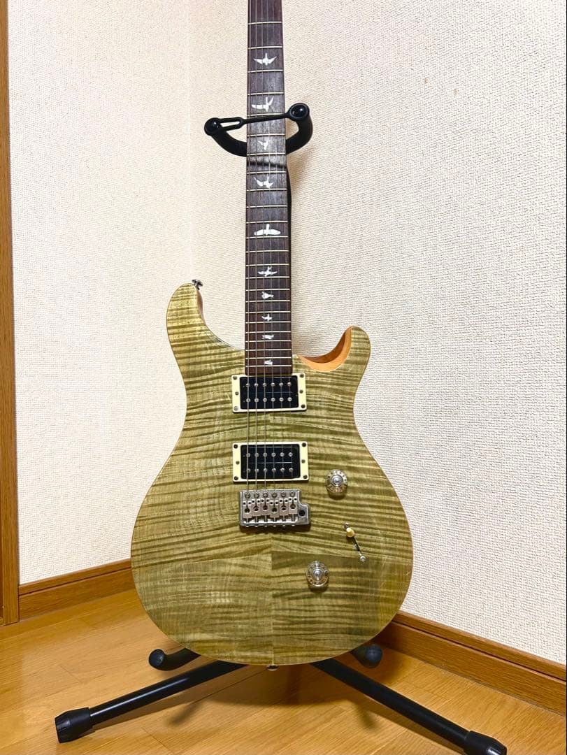 ギター PaulReedSmith SE Custom24 Trampas Green