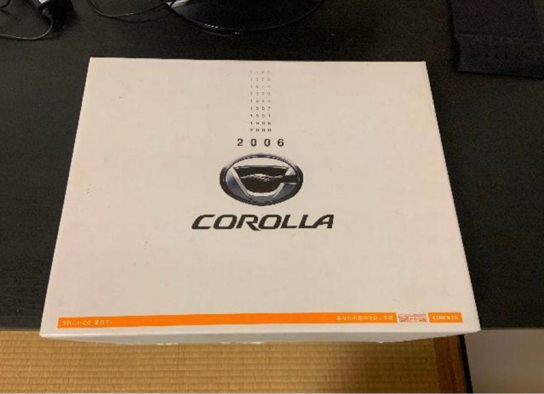 非売品 カローラ アニバーサリー プルバックカー・ミニカー（1966〜2006）