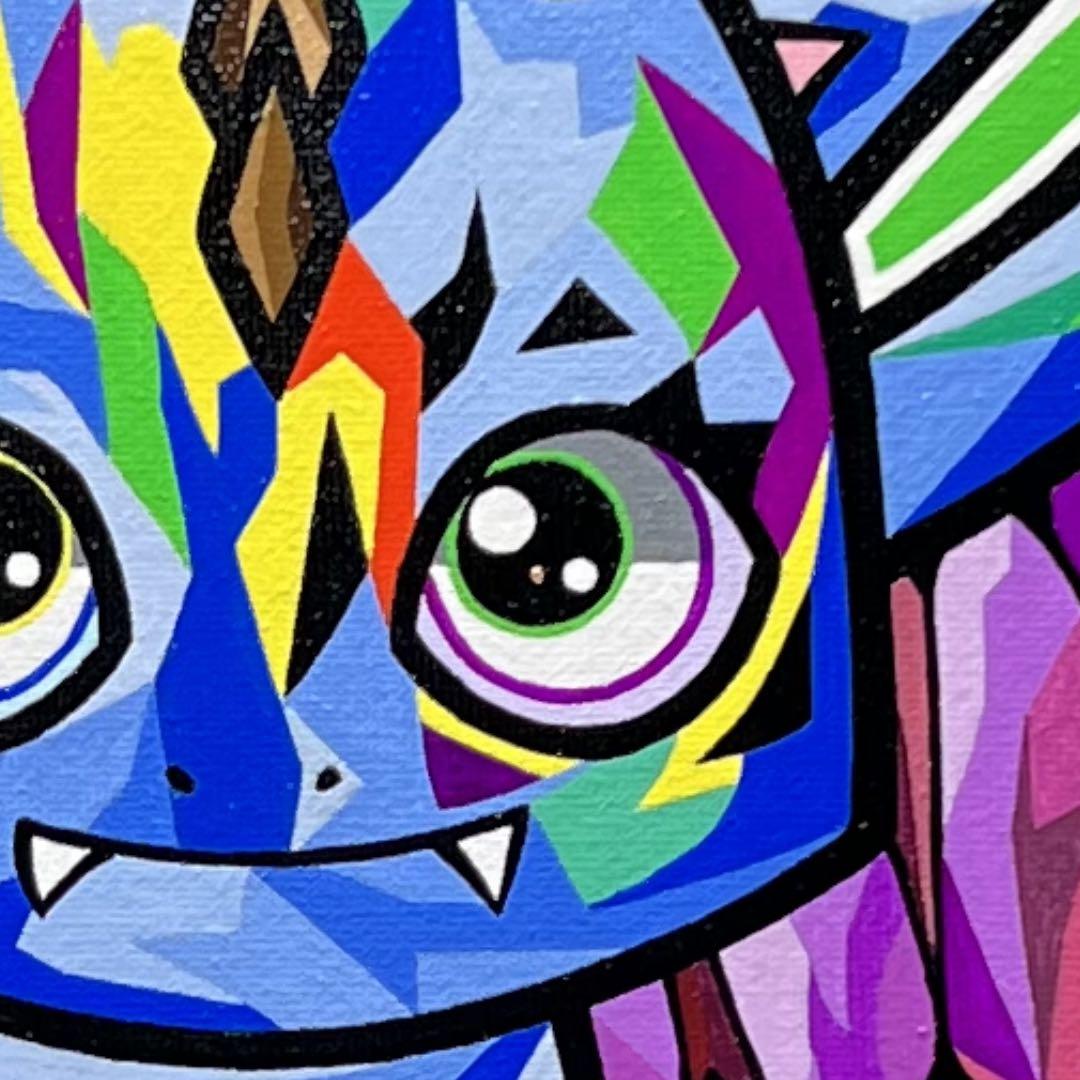 「背中の翼」｜絵画 原画 動物画 ドラゴン イラスト ドローイング