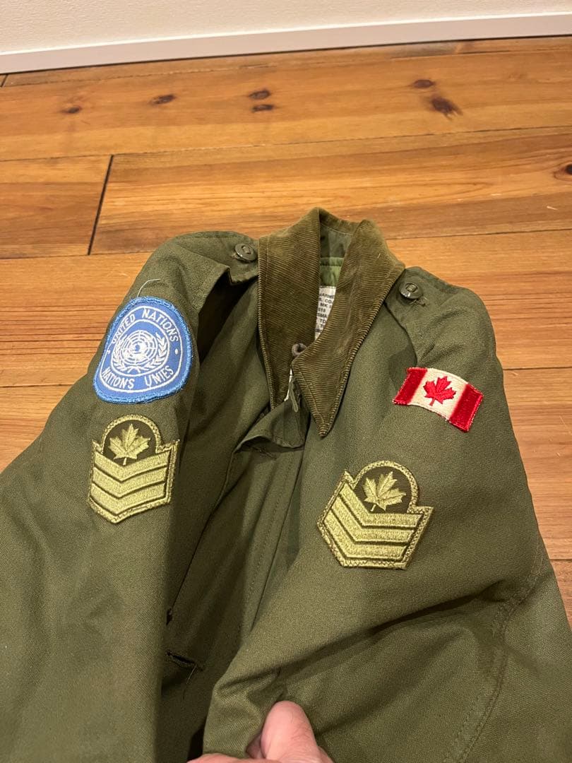 ヴィンテージカナダ軍のMK2コンバットジャケット