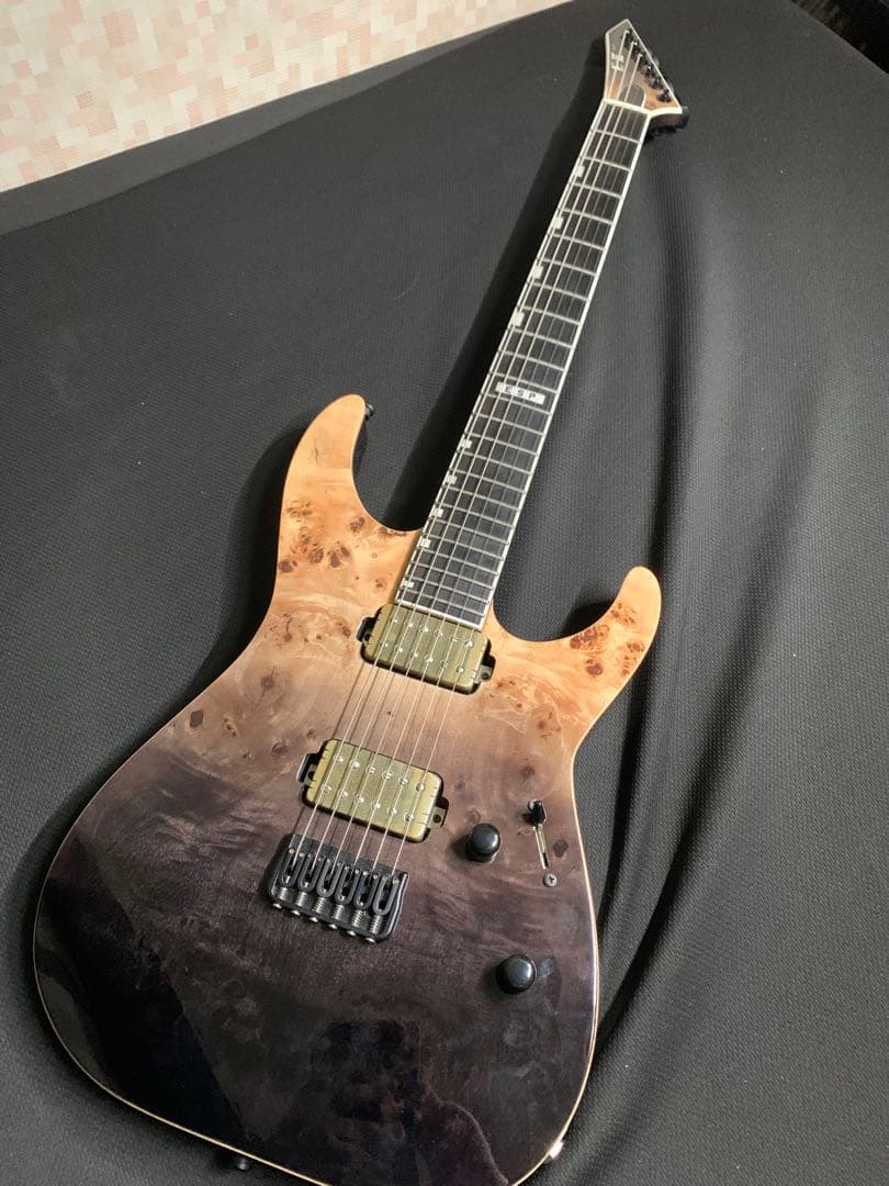 ギター E-II M-II NT HS BM BLKNFD