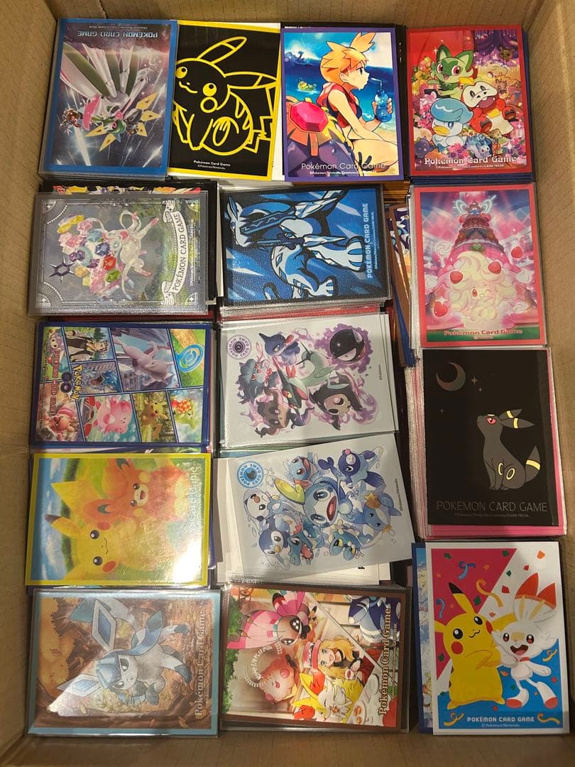 ポケモンカード　スリーブ付きカードのみ　約100kg 大量まとめ売り