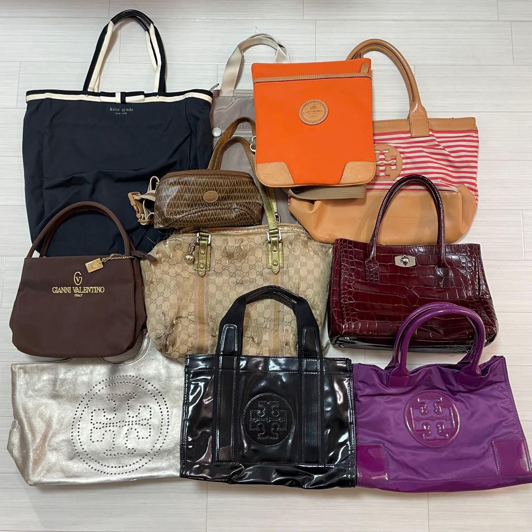 GUCCI、Tory Burch、Kate Spade 他 ブランドバッグまとめ