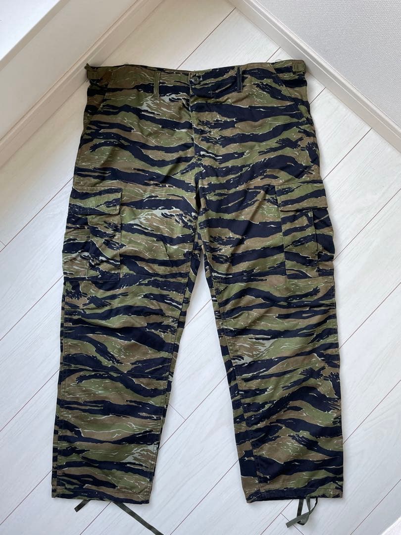 90s 民間 タイガーストライプ セットアップ ビンテージ 復刻 米軍 BDU