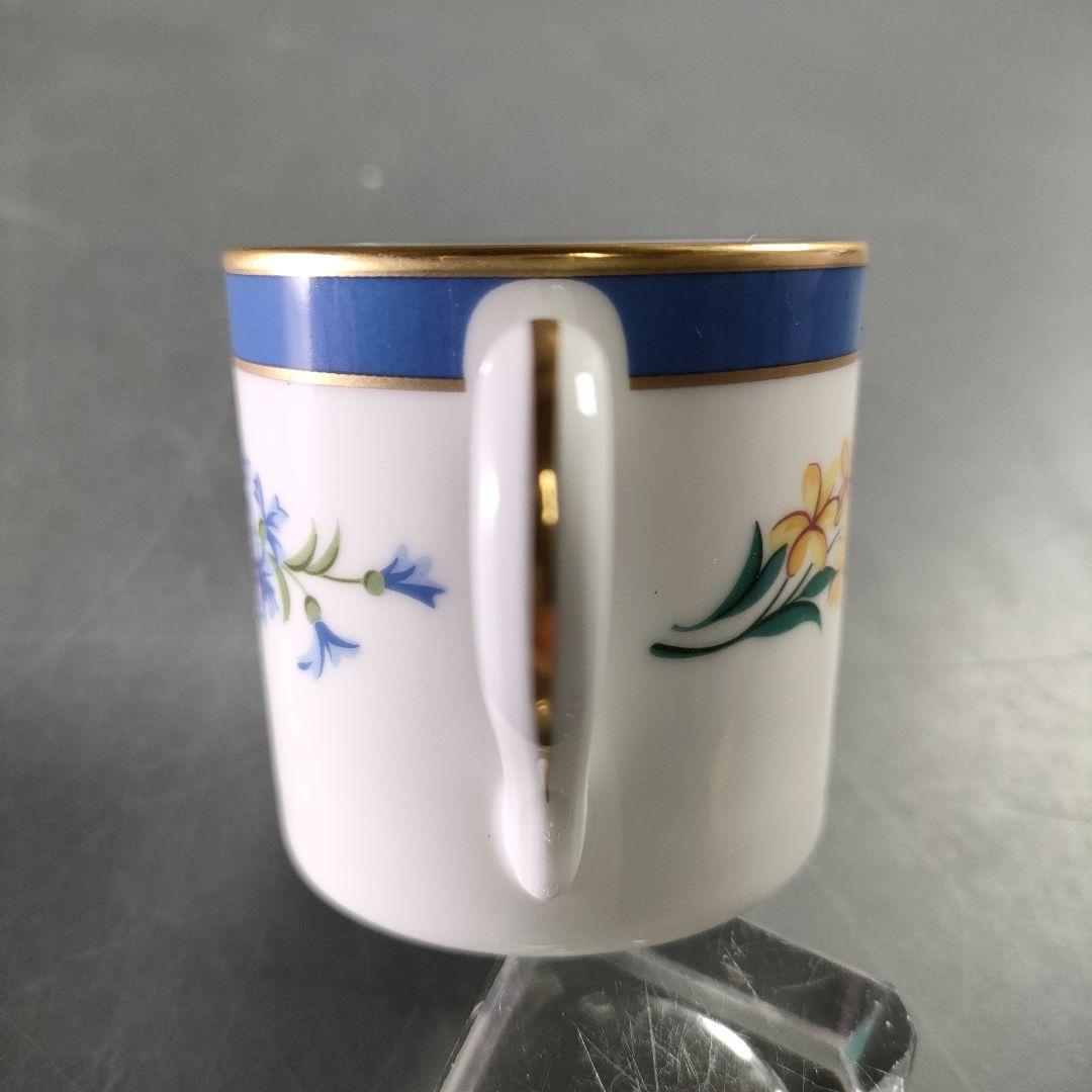 A891-2/TIFFANY＆Co./フローラル/デミタスカップ＆ソーサー/