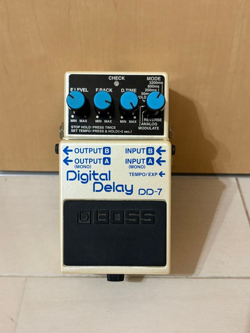 BOSS DD-7 デジタルディレイ　ギター　エフェクター　動作品
