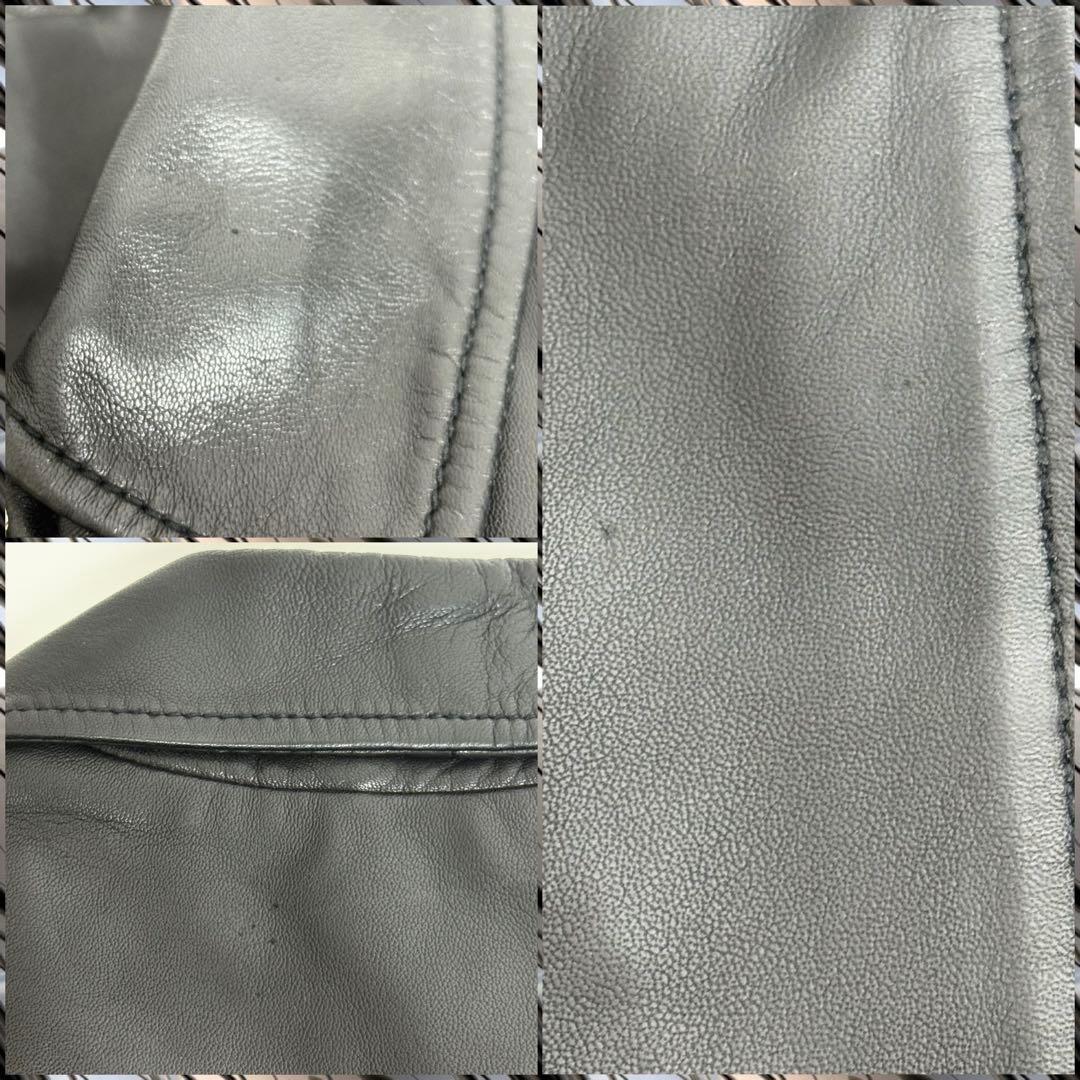 ADAM ET ROPE レザージャケット ブラック L