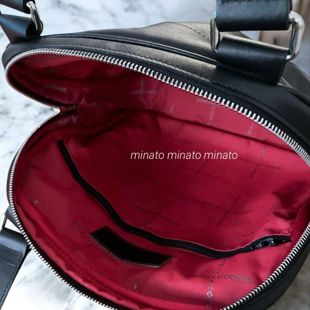 hirararaJACQUES LECORREリヨン レザーハンドバッグ