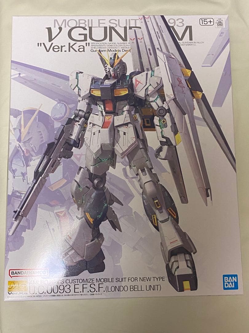MG 1/100 νガンダム Ver.ka ニューガンダム
