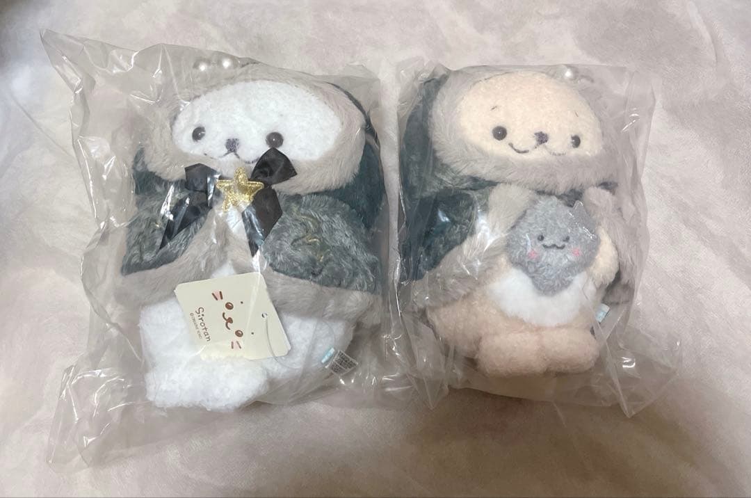 しろたん らっこいぬ ブラックホーリー ぬいぐるみ