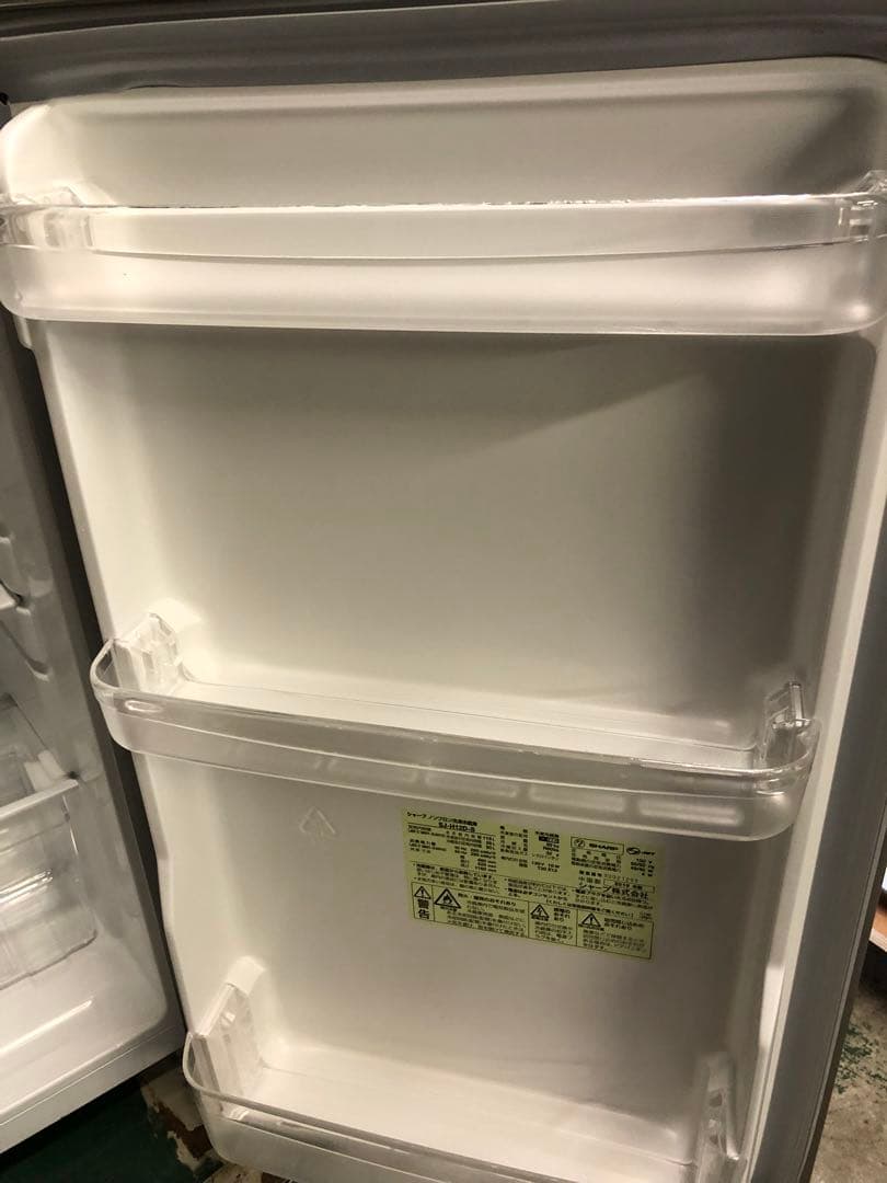9r60 2018年製 118L 冷蔵庫 SJ-H12D-S 一人暮らし 単身用