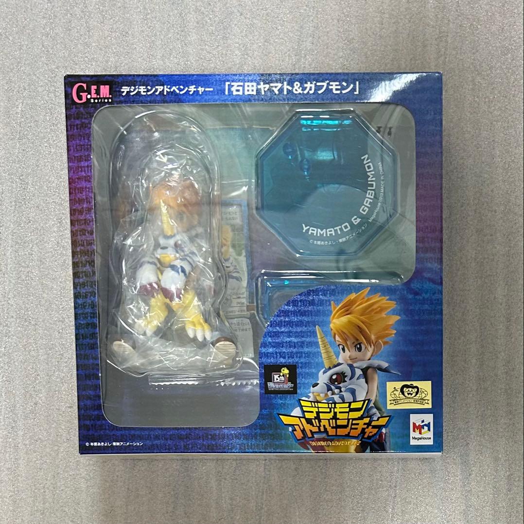 デジモンアドベンチャー フィギュア G.E.M. 石田ヤマト＆ガブモン