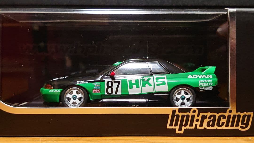 1/43 hpi エッチケーエス r32 bnr32