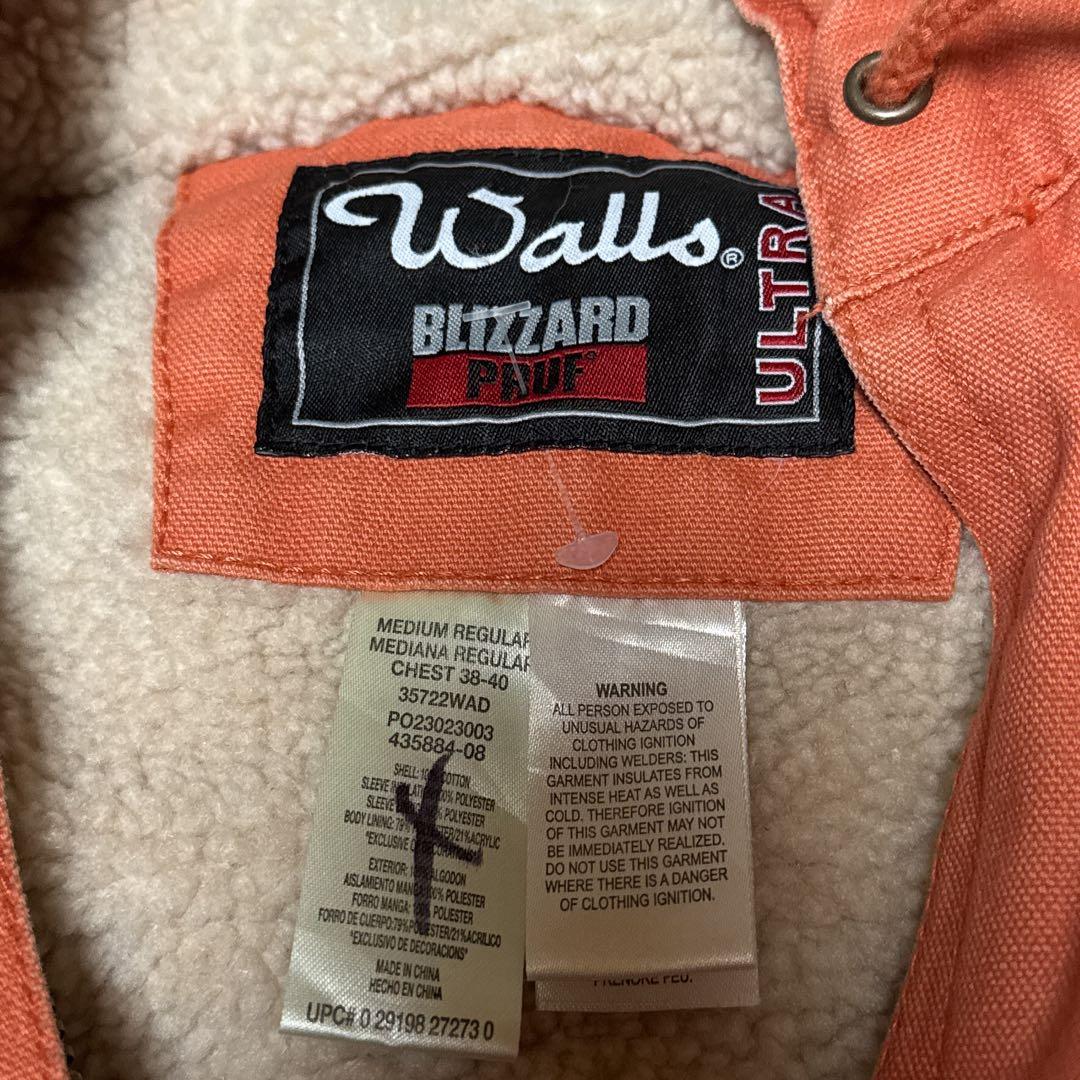 や*ま様 Walls ウォールズ ダック アクティブジャケット オレンジ M 裏