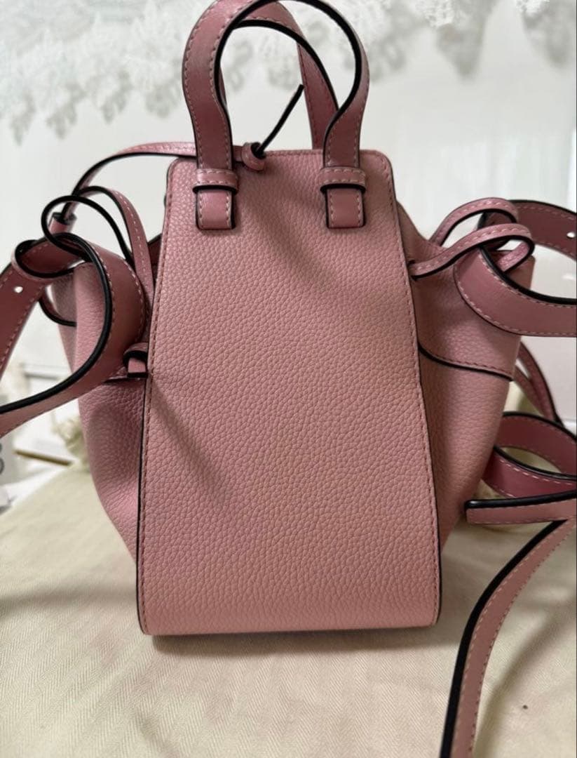 専用LOEWE ハンモックドローストリングバッグ ミニ