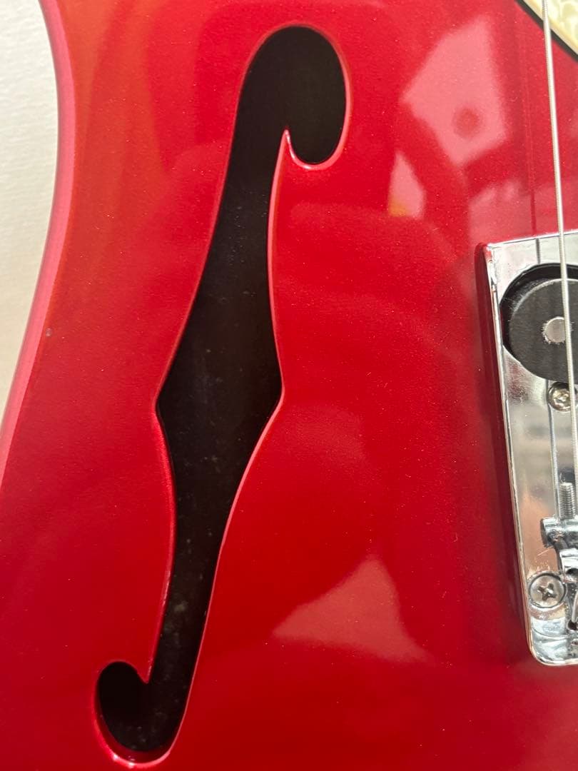 Squier by Fender テレキャスター シンライン レッド