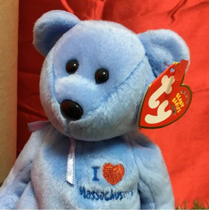 2月6日誕生日●マサチューセッツ●Ty ビーニーズ Beanie Baby