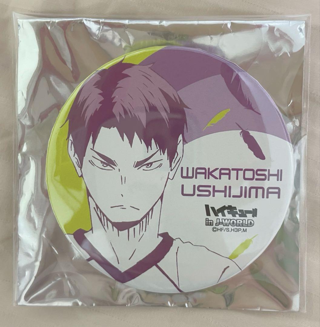 ハイキュー！！牛島若利缶バッジ