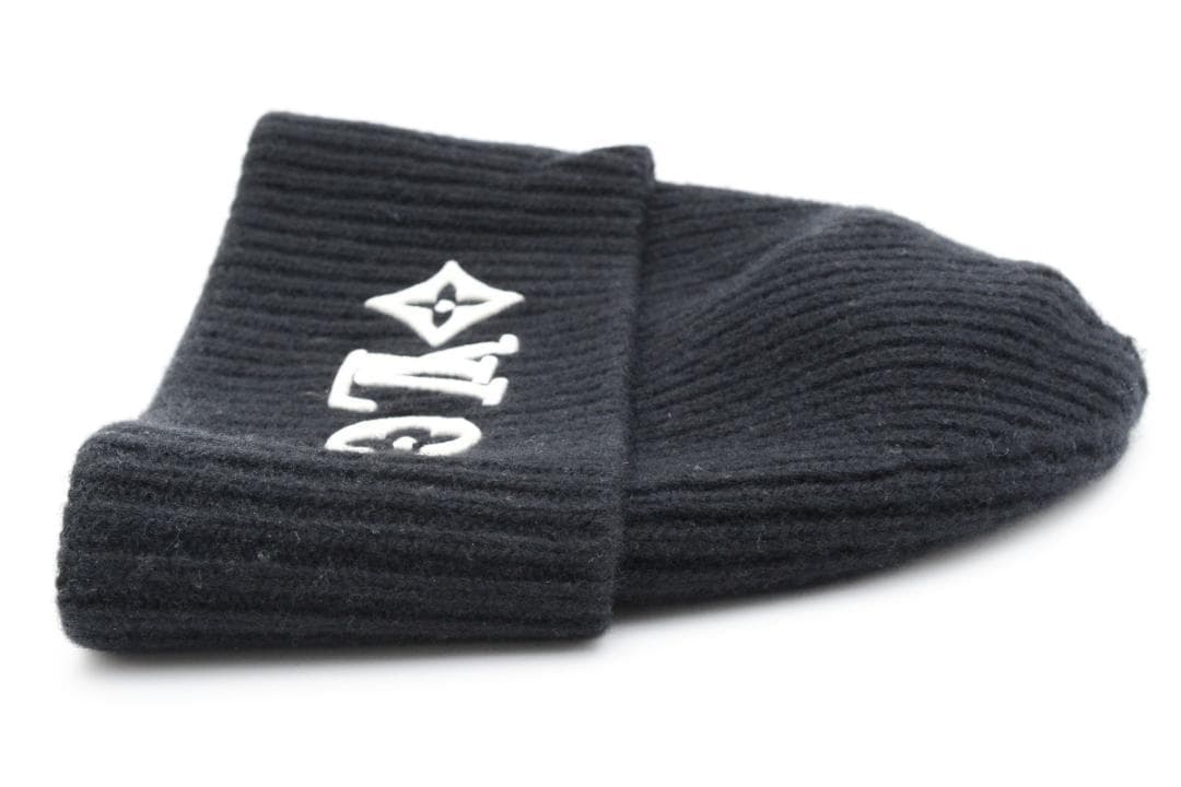 【美品】ルイヴィトン モノグラム ビーニー M77872 ニット ビーニー