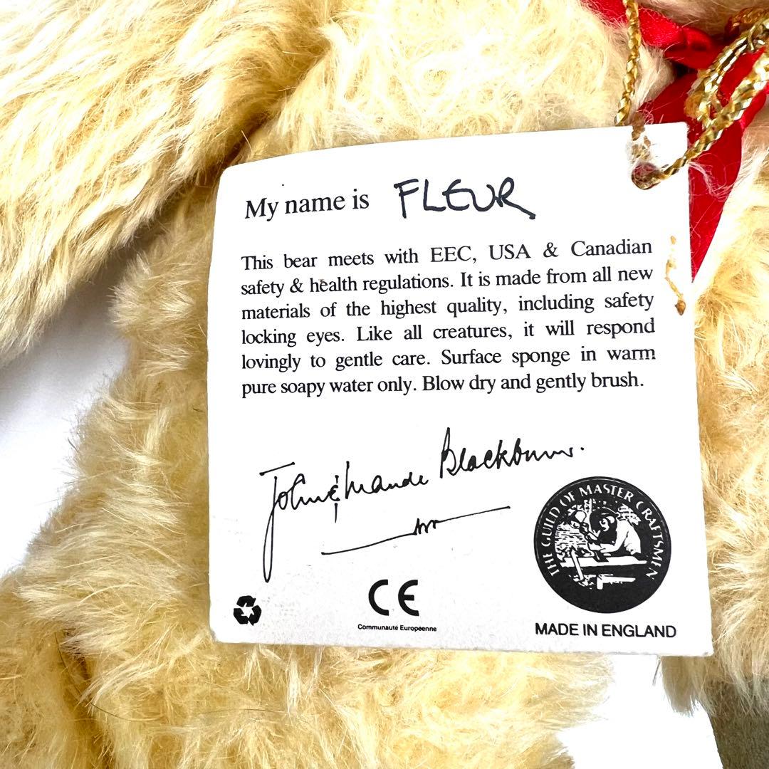 【希少】 カンタベリーベアーズ FLEUR テディベアベア