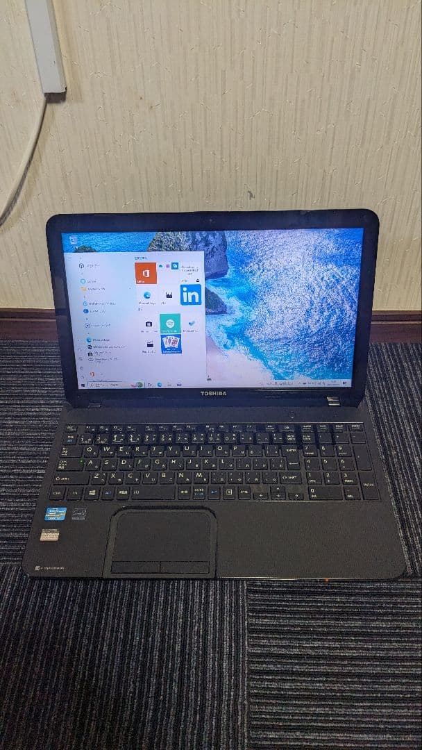 Windowsノート本体 TOSHIBA dynabook T552/58GB i7 SSD