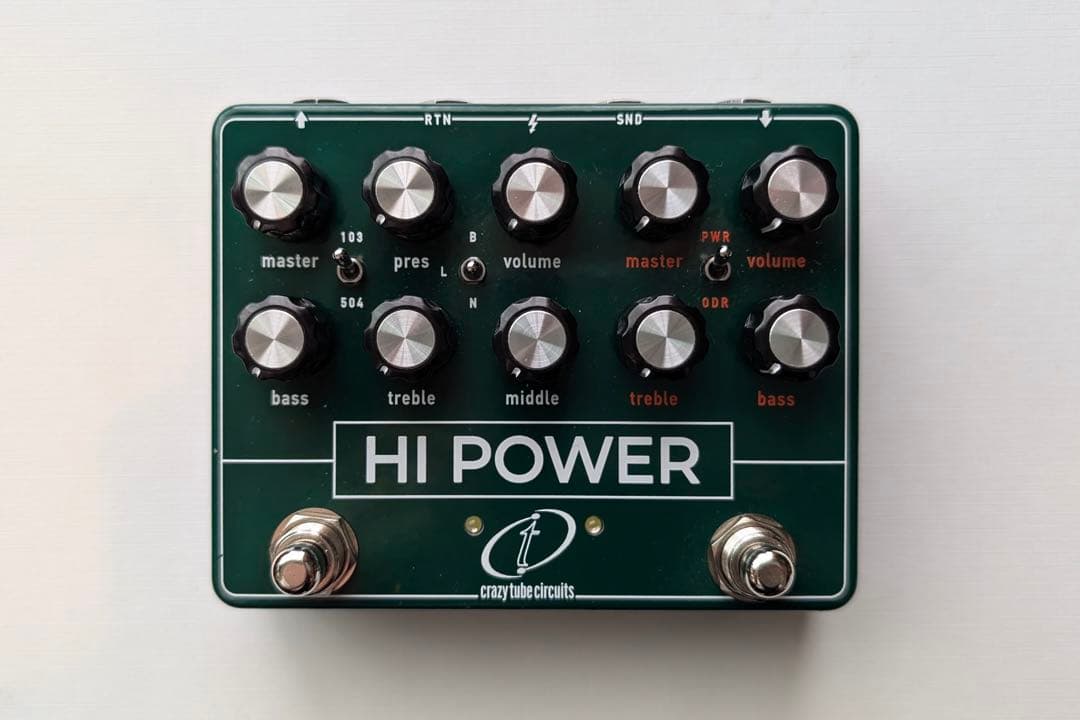 crazy tube circuits HI POWER ギターエフェクター