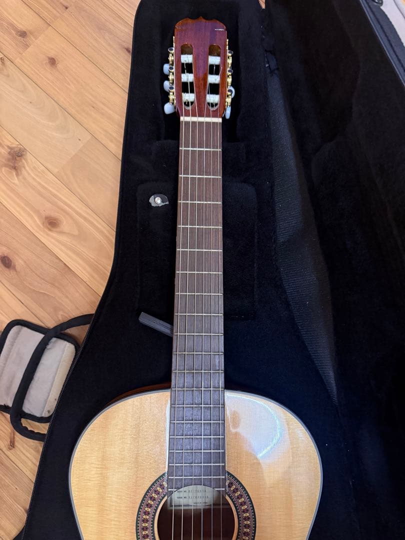 【美品】松岡良治 MC-70SNA クラシックギター セミHケース付