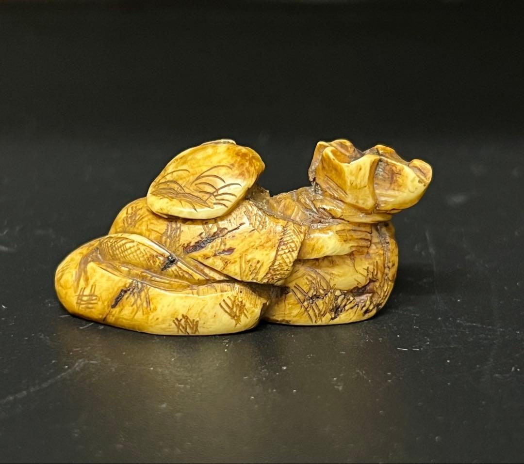 根付，時代物　重さ：15g