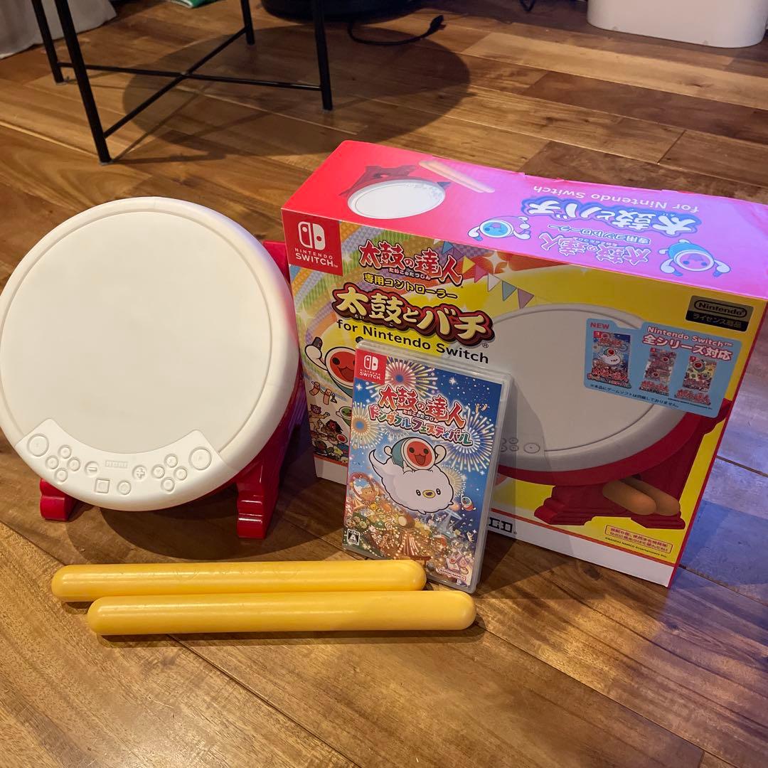 Switch太鼓の達人 ドンダフルフェスティバル＋専用コントローラー