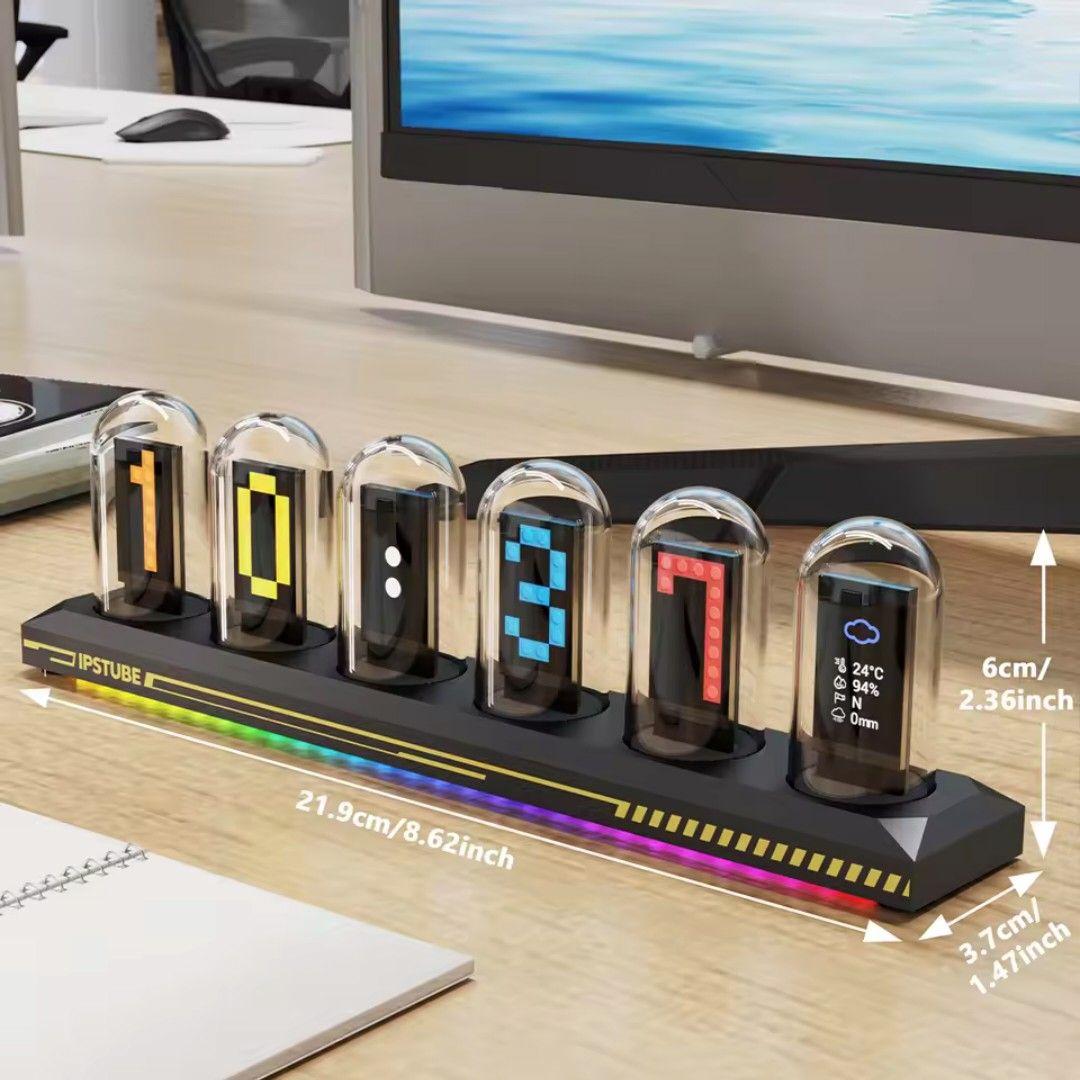 ニキシー管時計 IPSTUBE 虹光 / Gixie Clock/NEXTUBE