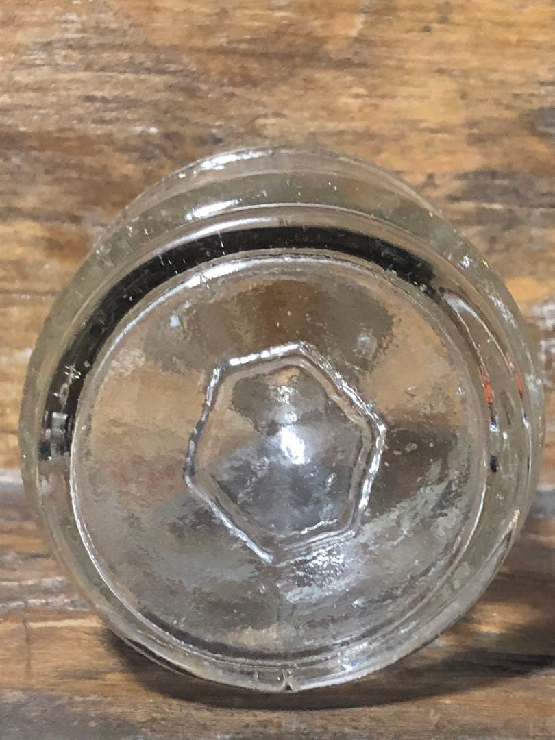 ガラス瓶　レトロ