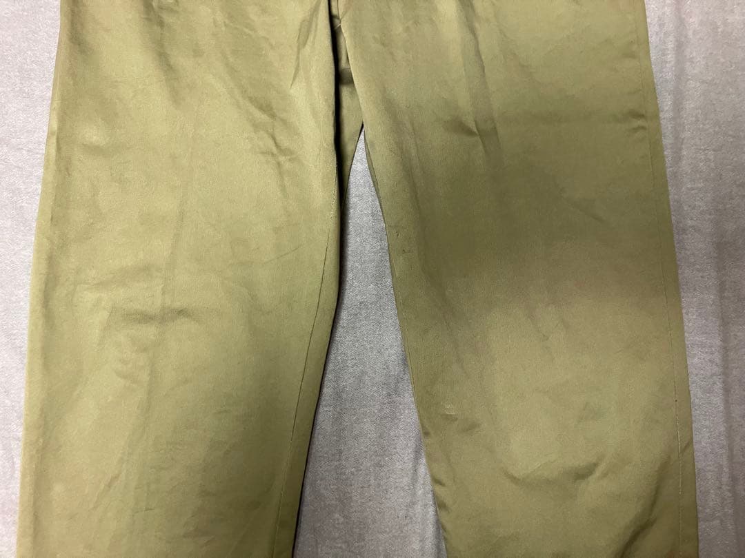 フランス軍 m-47 チノトラウザー　ミリタリー シャツ　セットアップ