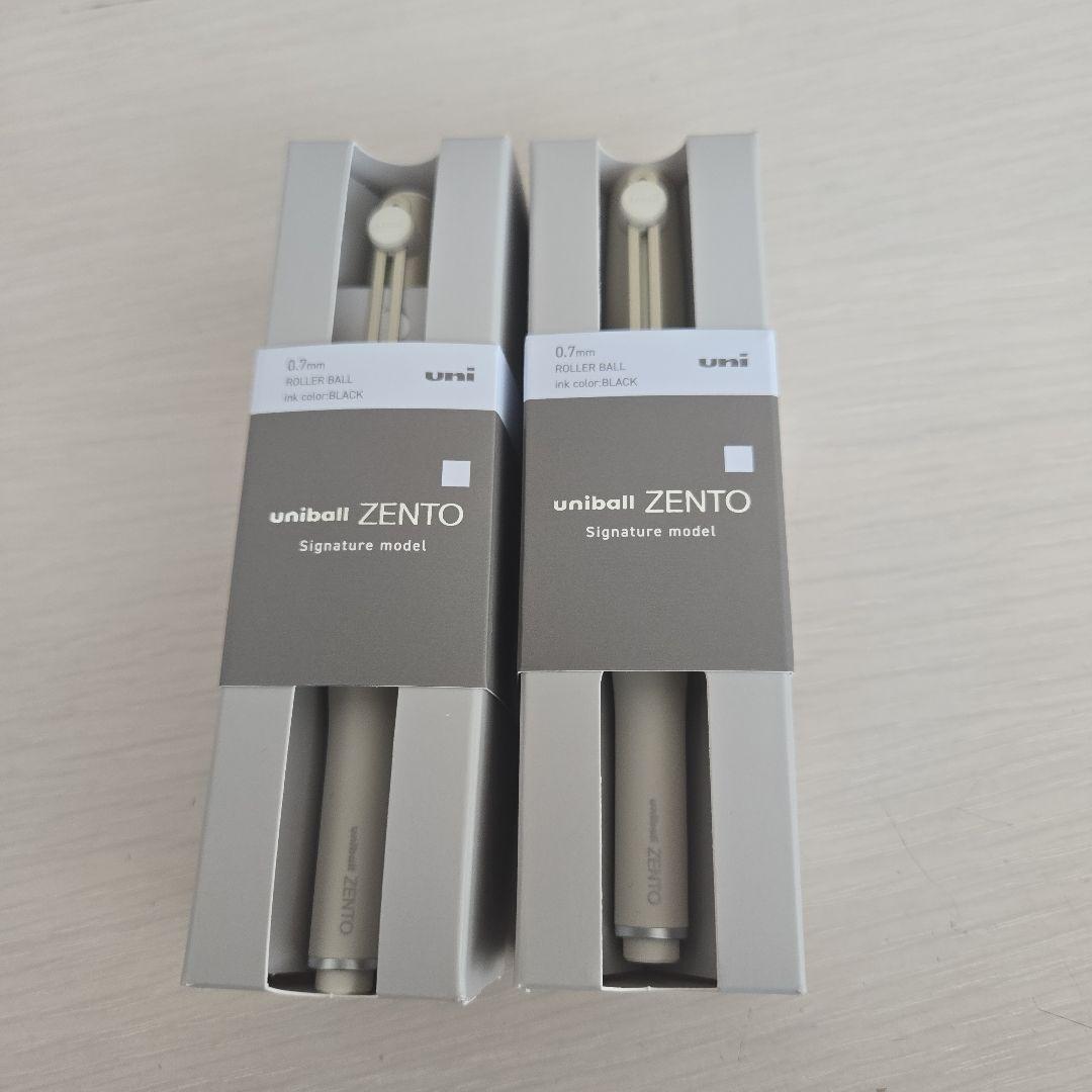 uniball ZENTO ユニボールゼント シグニチャーモデル　2本　ゴールド