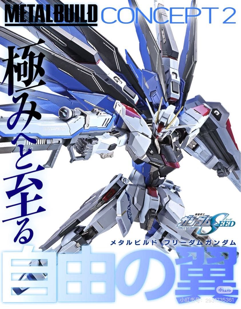 L BUILD　メタルビルド　フリーダムガンダム　concept2