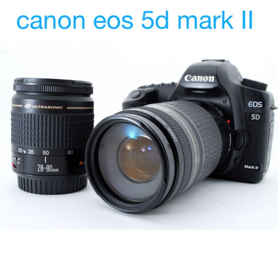 キャノン Canon EOS ５D mark II ダブルレンズセット
