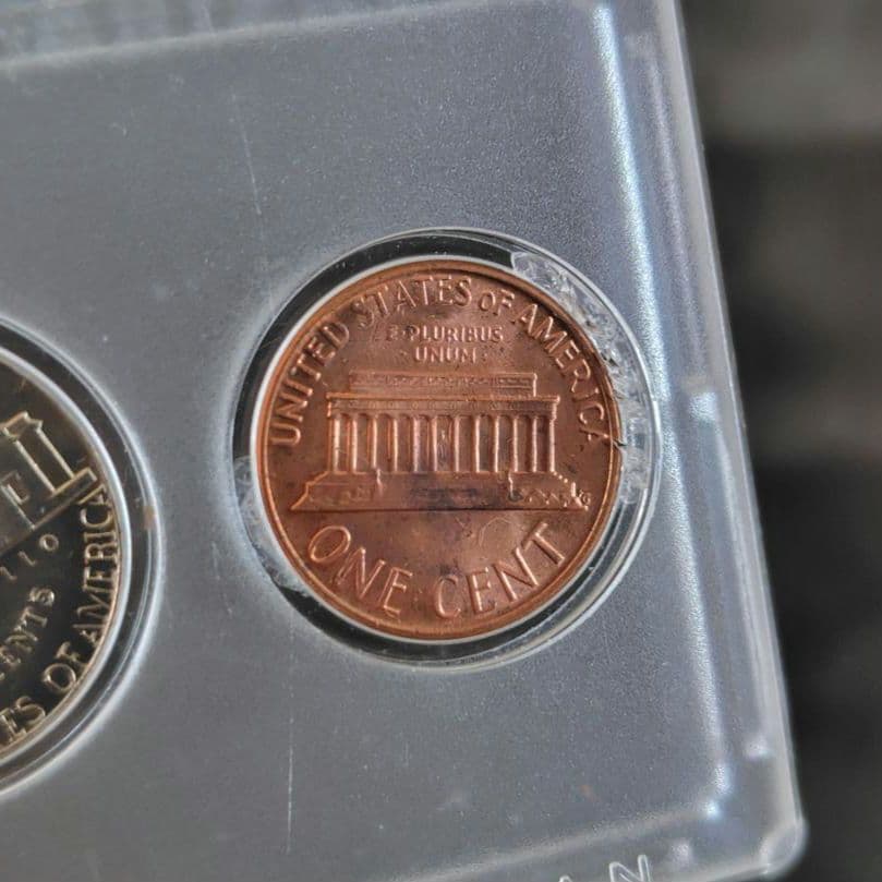 アメリカ6種 旧硬貨 ケース付