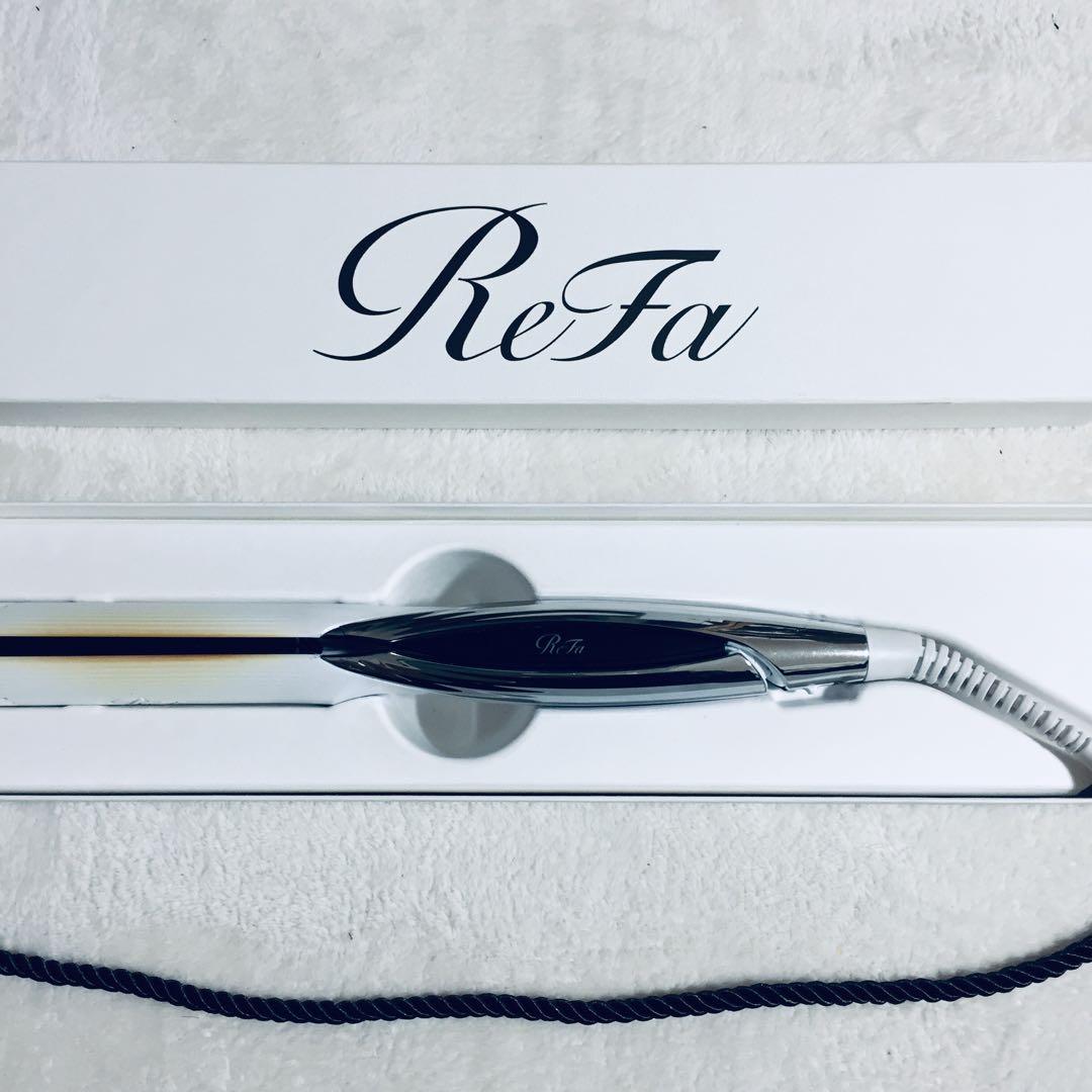 箱付き 先端カバー Refa RE-AC02A ストレートアイロン 2023年製