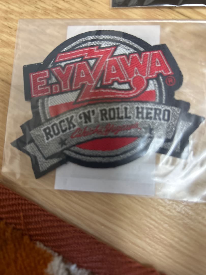 E.YAZAWA アイロンワッペン6 枚セット