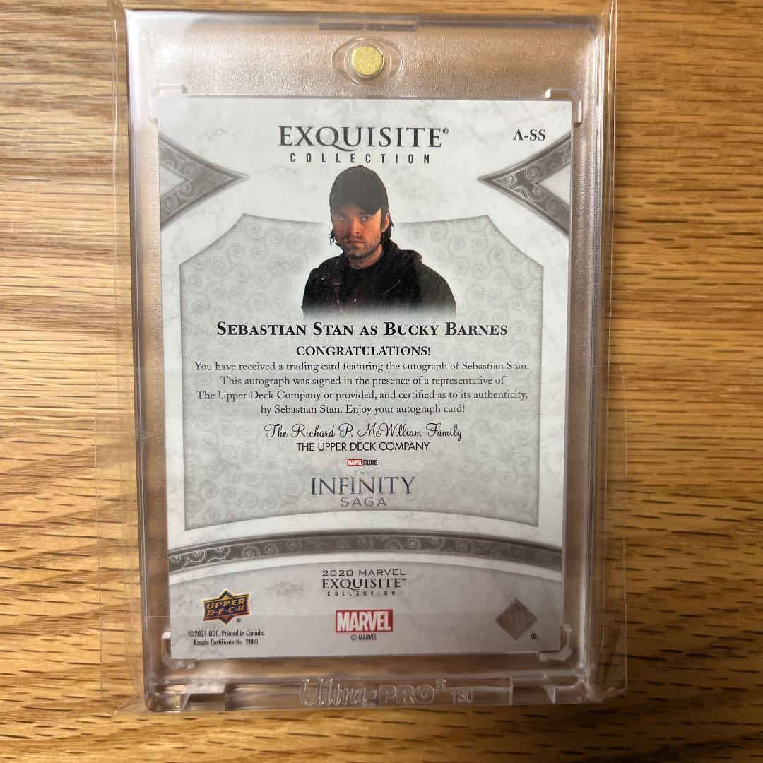 マーベル　直筆サインカード バッキー　セバスチャン•スタン サンダーボルツ