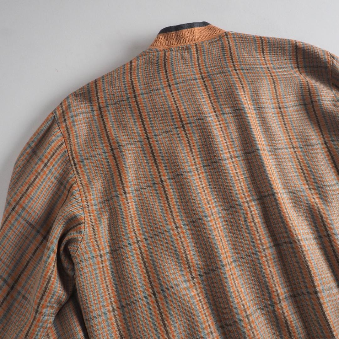 ラコステ　ブルゾン　スイングトップ　チェック柄　ワニ刺繡　美品